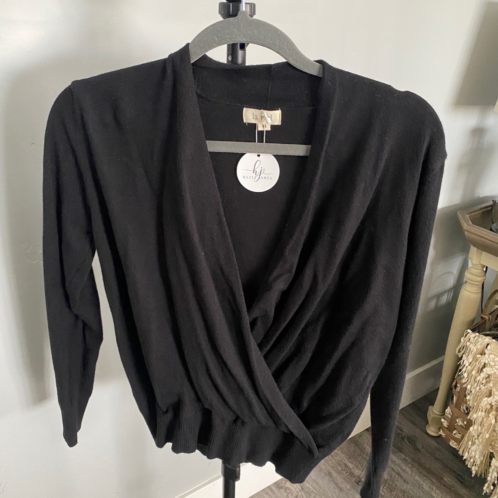Black sweater